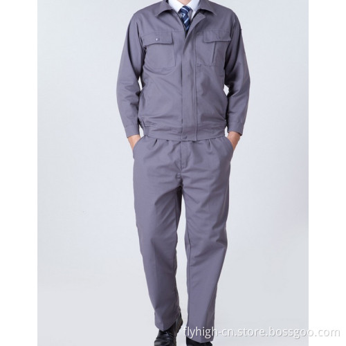 Long Sleeve Fashion Workwear Cotton Men's Coverall Work Suit